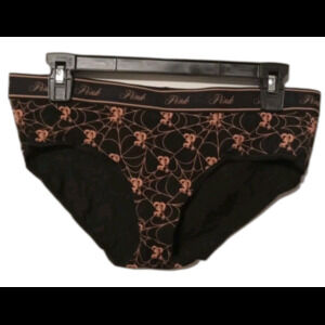 Victoria Secret Pink Halloween Hipster Panties Size L